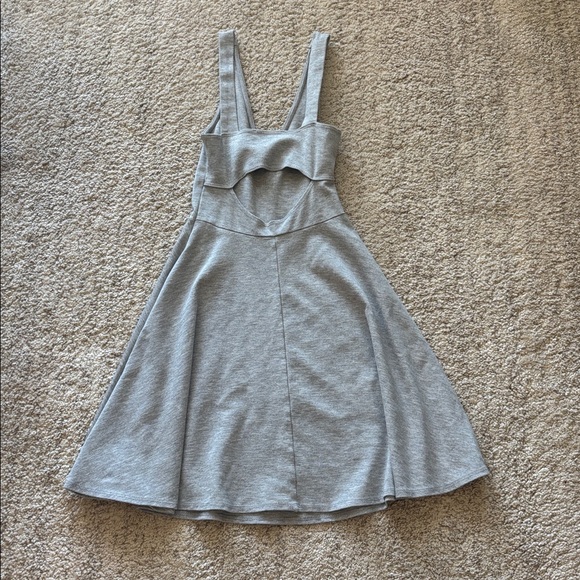The Vanity Room Gray Sleeveless Mini Dress - Picture 2 of 4